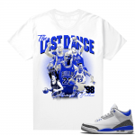 Racer Blue 3s Jordan Sneaker Tees The Last Dance