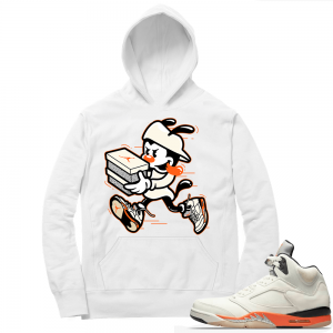 Shattered Backboard 5s Matching Hoodies White Double Up