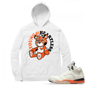 Shattered Backboard 5s Matching Hoodies White Young & Bear