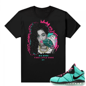 South Beach Lebron 8 Sneaker tees match Big Bank