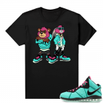 South Beach Lebron 8 Sneaker tees match Big Steppas