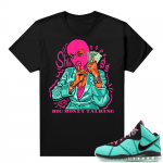 South Beach Lebron 8 Sneaker tees match Black Big Money Talking