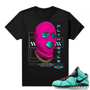 South Beach Lebron 8 Sneaker tees match Black FlyHustle Benjamin