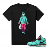 South Beach Lebron 8 Sneaker tees match Black Freiza Hype