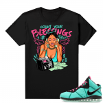 South Beach Lebron 8 Sneaker tees match Count Your Blessings