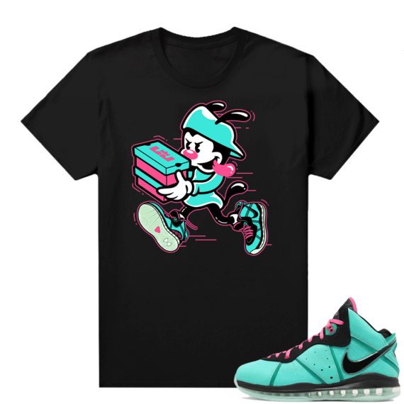 South Beach Lebron 8 Sneaker tees match Double Up