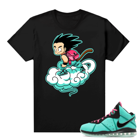 South Beach Lebron 8 Sneaker tees match Fly Goku