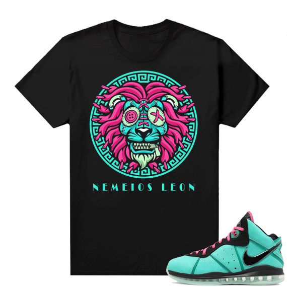 South Beach Lebron 8 Sneaker tees match LEON