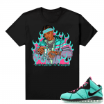 South Beach Lebron 8 Sneaker tees match Lil Baby Goat