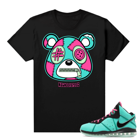 South Beach Lebron 8 Sneaker tees match Bear