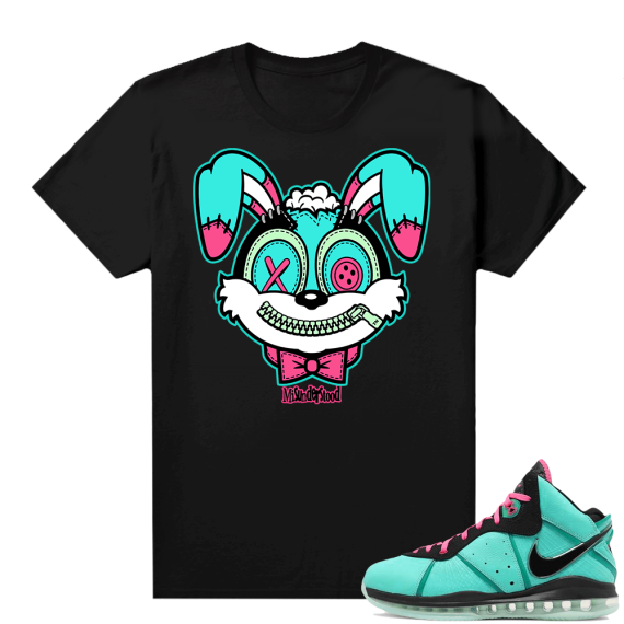 South Beach Lebron 8 Sneaker tees match Bunny