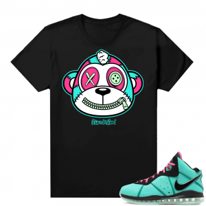 South Beach Lebron 8 Sneaker tees match Monkey