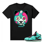 South Beach Lebron 8 Sneaker tees match Panda