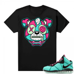 South Beach Lebron 8 Sneaker tees match Puppy