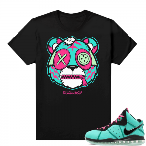 South Beach Lebron 8 Sneaker tees match Tiger