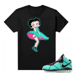 South Beach Lebron 8 Sneaker tees match Monroe Betty