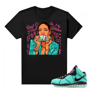 South Beach Lebron 8 Sneaker tees match Move in Silence