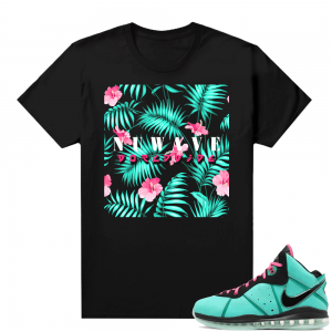 South Beach Lebron 8 Sneaker tees match Nuwave Worldwide