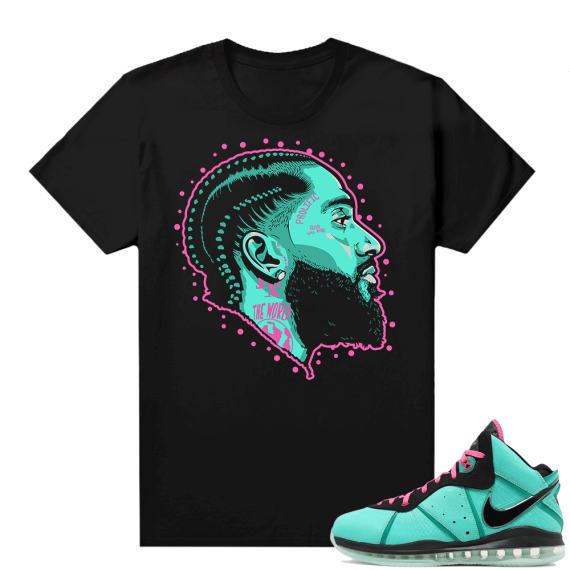 South Beach Lebron 8 Sneaker tees match Prolific