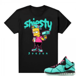 South Beach Lebron 8 Sneaker tees match Shiesty Season