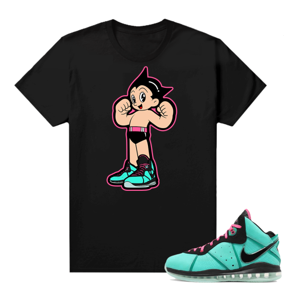 South Beach Lebron 8 Sneaker tees match Sneaker Champ