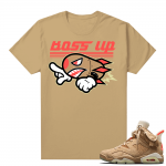 Travis Scott 6s British Khaki sneaker tees shirt Boss Up