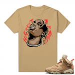 Travis Scott 6s British Khaki sneaker tees shirt Highest in the Room