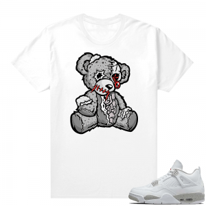 White Oreo 4s Jordan match Sneaker tees Bear Stash