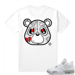 White Oreo 4s Jordan match Sneaker tees Bear