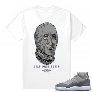 Cool Grey 11 Jordan - Tees White Dead Presidents