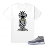 Cool Grey 11 Jordan - Tees White Elmo Drippin