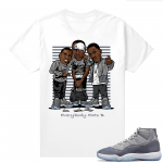 Cool Grey 11 Jordan - Tees White Everybody Eats B