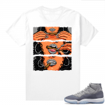 Cool Grey 11 Jordan - Tees White Get Lit