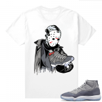 Cool Grey 11 Jordan - Tees White Jason