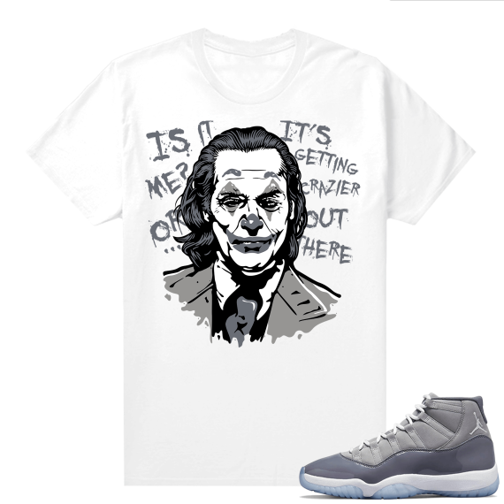 Cool Grey 11 Jordan - Tees White Joker