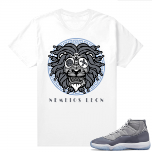 Cool Grey 11 Jordan - Tees White LEON