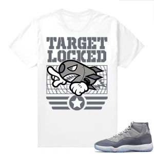 Cool Grey 11 Jordan - Tees White Locked