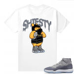 Cool Grey 11 Jordan - Tees White Pooh Shiesty