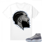 Cool Grey 11 Jordan - Tees White Prolific