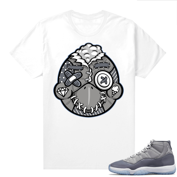 Cool Grey 11 Jordan - Tees White Ragdoll Birdie