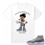 Cool Grey 11 Jordan - Tees White Sneakerhead Pinocchio