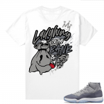 Cool Grey 11 Jordan - Tees White To the Bank