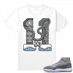 Jordan 11 Cool Grey T shirt 11s