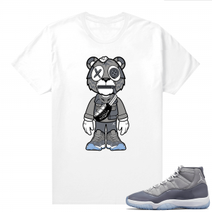 Jordan 11 Cool Grey T shirt Designer Tiger Toon