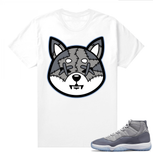 Jordan 11 Cool Grey T shirt SHIBA INU