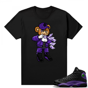 Court Purple 13s Jordan  tees black Big Tipper