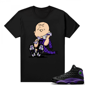 Court Purple 13s Jordan  tees black Designer Charlie