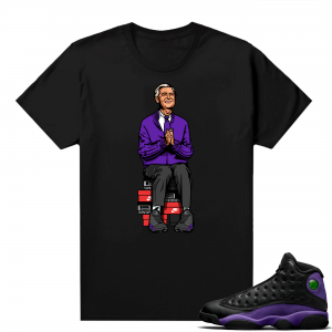 Court Purple 13s Jordan  tees black Mister Rogers