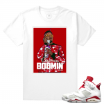 Match Jordan 6 Alternate | Metro Boomin | White T shirt