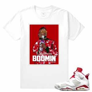 Match Jordan 6 Alternate | Metro Boomin | White T shirt